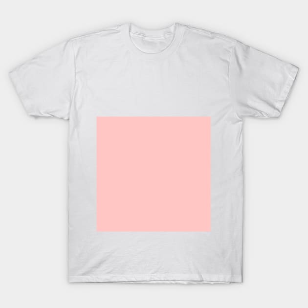 Gossamer Pink solid color Spring/Summer (2022) NYFW T-Shirt by downundershooter